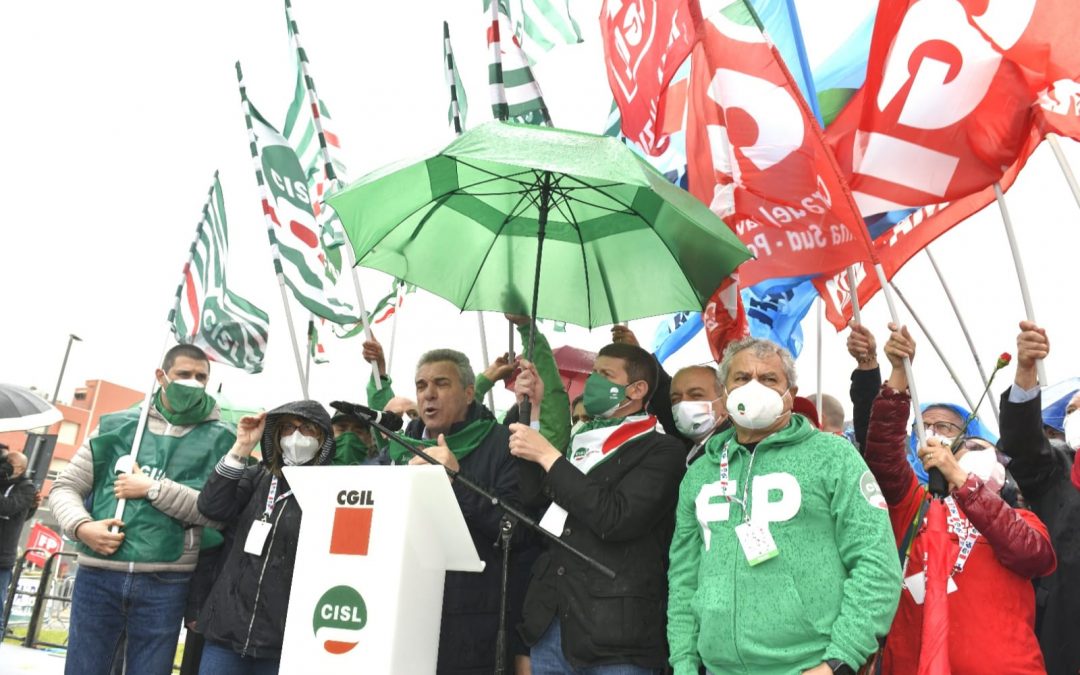 Primo maggio 2021. ‘L’Italia Si Cura con il lavoro’. Sbarra: “Cgil Cisl Uil in campo per la ripartenza in sicurezza e la ricostruzione del Paese”