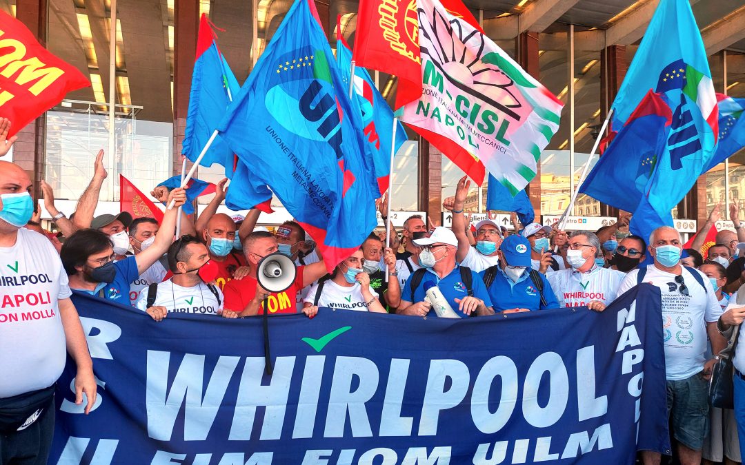 Whirlpool. Sbarra: “Lavoratori e famiglie meritano più rispetto”