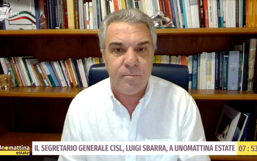 Lavoro. Sbarra ad Unomattina Estate: “Green pass strumento utile, ma obbligo di un trattamento sanitario spetta alla legge non alle relazioni industriali”