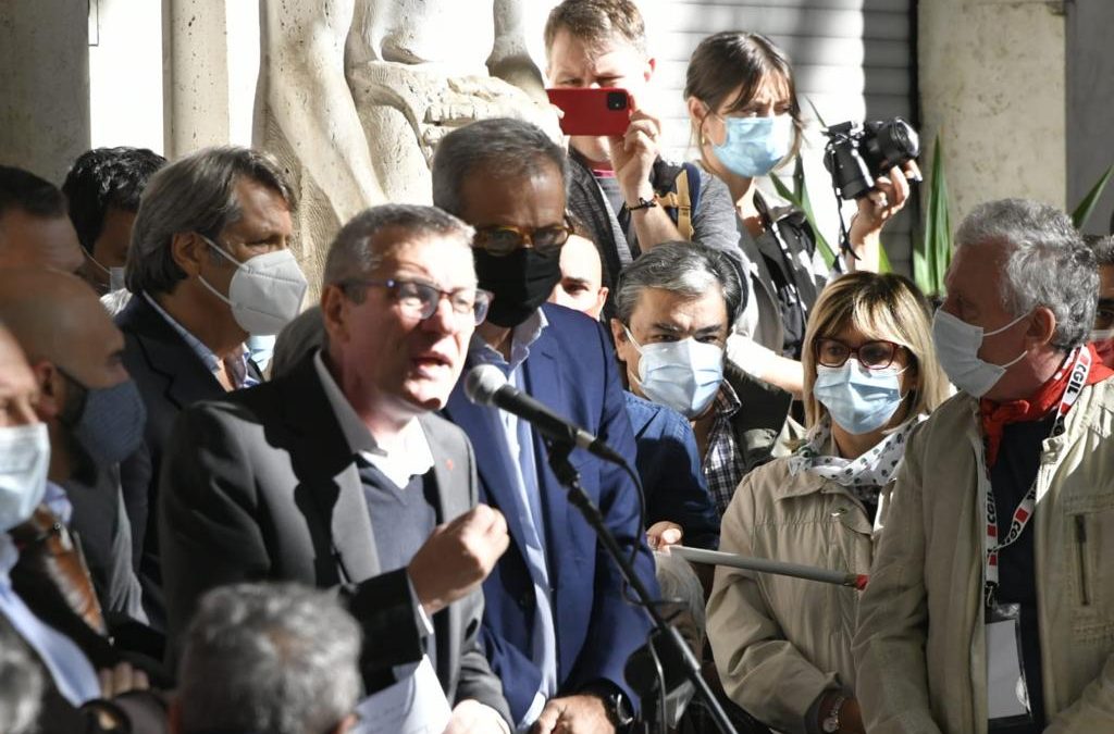 No vax. Fumarola: “Con l’unità del mondo del lavoro possiamo arginare lo squadrismo ed i fenomeni di violenza”
