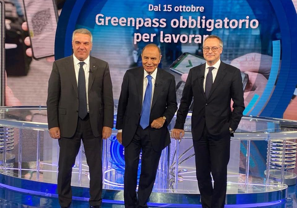 Lavoro. Sbarra a Porta a Porta: “Aprire il cantiere del confronto e del dialogo con il Governo. Sì ad ‘un cammino comune’ per risollevare il Paese dalla crisi dettata dal Covid”