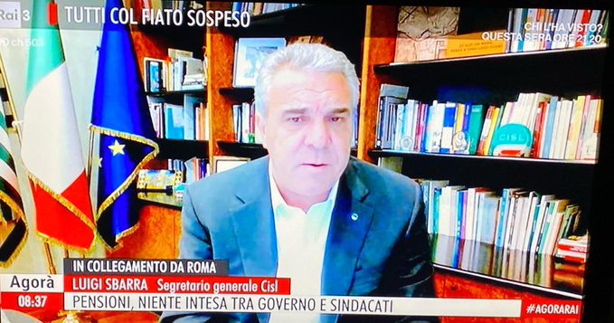 Sbarra ospite di ‘Agorà’: “Il nostro giudizio sull’incontro è di grande insoddisfazione, il Governo recuperi il senso delle nostre proposte”