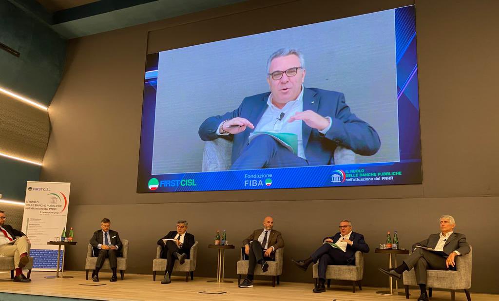 Convegno della First Cisl. Sbarra “Banche fondamentali per l’attuazione del Pnrr. Ma serve patto tra istituzioni e parti sociali”