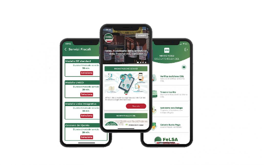Sindacato. E’ da oggi disponibile la nuova App ‘NoiCISL’: Fumarola: “Una piattaforma di servizi per iscritti e delegati”.
