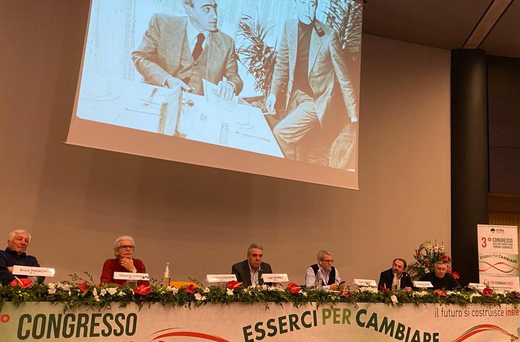 Sbarra al Congresso della Cisl Torino Canavese: “Il futuro dell’Italia dipenderà  da come il cuore industriale e produttivo del paese riprenderà a battere regolarmente. Centrale il settore dell’automotive”