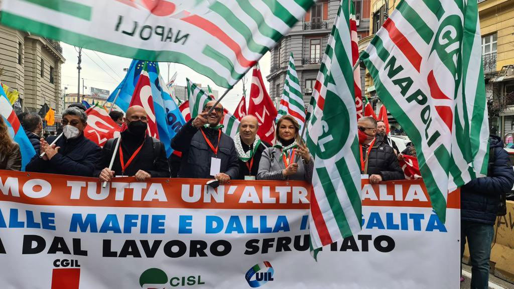 Mafia. Sbarra: “Anche la Cisl a Napoli insieme a Libera e alle tante associazioni in ricordo delle vittime delle mafie, nel nome della verità e della giustizia”