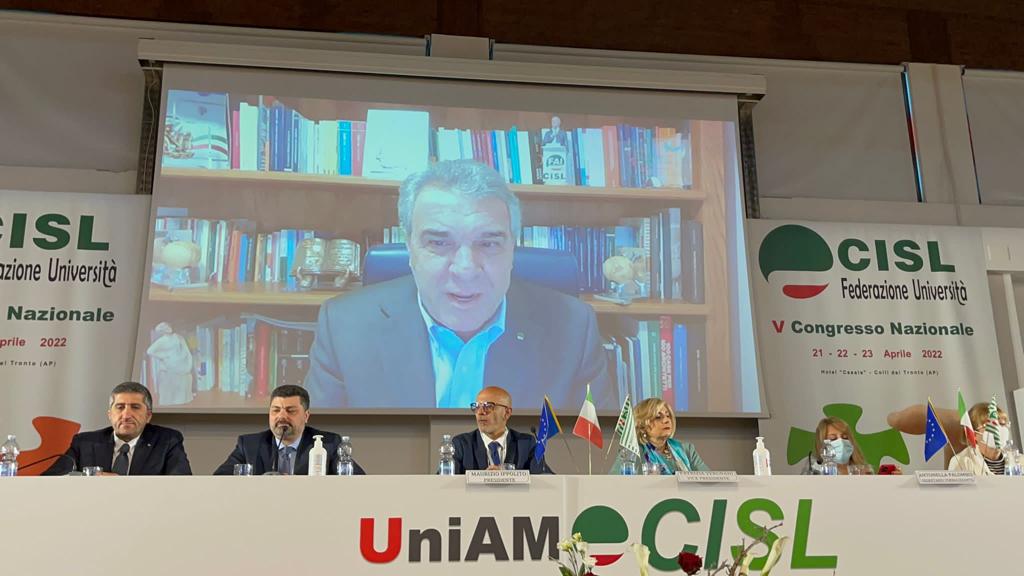 Università. Sbarra al Congresso della Cisl Università: “Bisogna investire di più sulle ‘reti del sapere’”