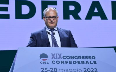 Gualtieri: “Abbiamo l’opportunità unica di mettere in campo investimenti. Come propone la Cisl, con la concertazione occorre mettere al centro il lavoro e la questione salariale”