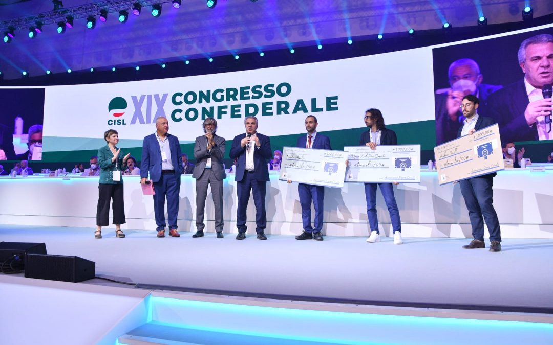 Premio Pierre Carniti. Sbarra ai giovani vincitori: “La vostra elaborazione sarà assunta dalla Cisl per qualificare il senso delle nostre proposte”