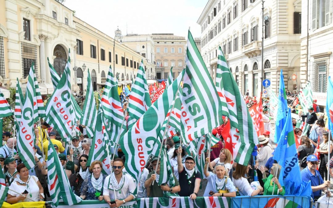 Scuola. Sbarra: “Grande partecipazione allo sciopero di oggi. Ora il governo riapra subito il dialogo con i sindacati”