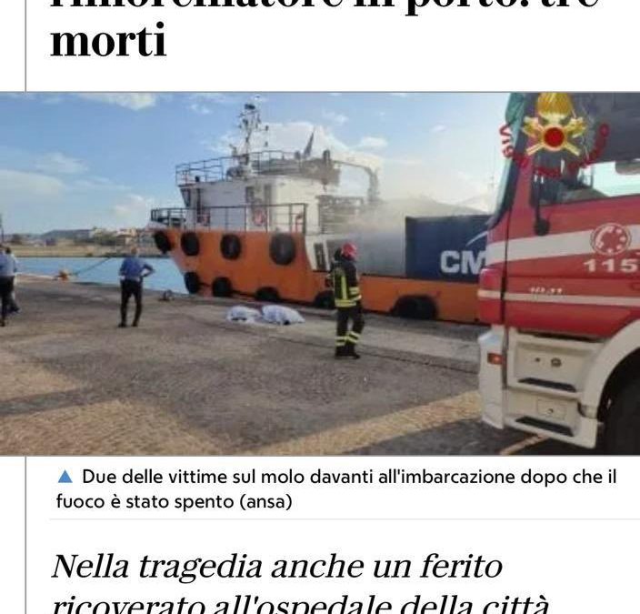 Incidenti sul lavoro. Sbarra: “Ancora una tragedia terribile. Non abbassare mai la guardia sulla sicurezza”