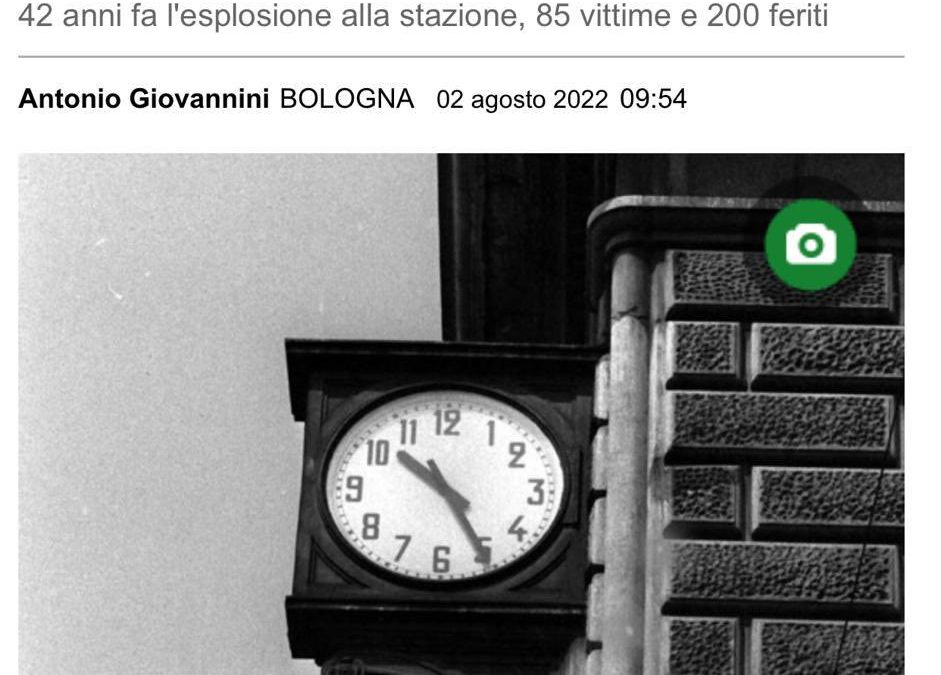 Strage Bologna. Sbarra: “Una ferita profonda che nessuno potrà mai cancellare. Dobbiamo proteggere e promuovere la memoria contro l’oblio”