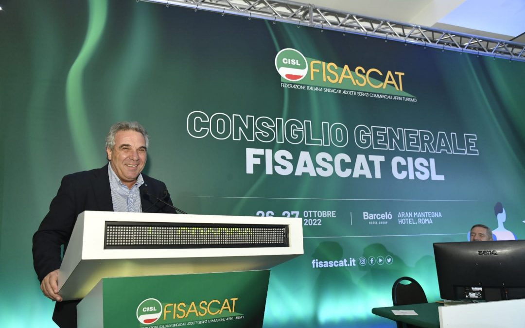 Consiglio Generale Fisascat Cisl. Sbarra: “Fondamentale un ‘Progetto Paese’ per uscire dalla crisi. Servono risposte urgenti dal Governo”