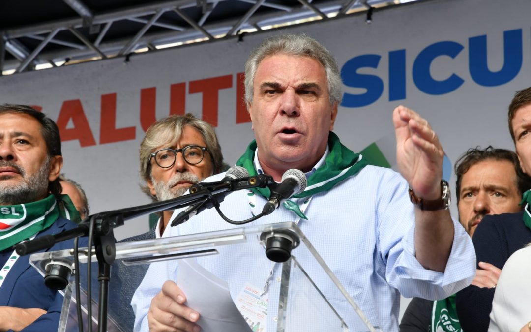 L’intervento alla Manifestazione per la salute  e la sicurezza su ‘Avvenire’, ‘Conquiste del Lavoro’ , ‘Il Mattino’