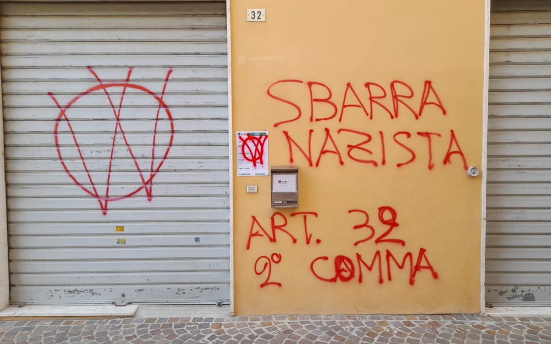 Sindacato. Sbarra: “Ancora una sede Cisl imbrattata. Attacco vergognoso. Istituzioni facciano piena luce individuando gli esecutori”