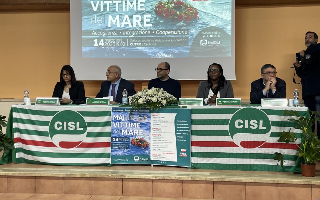 Migranti. Cuccello: “Serve grande unità tra forze politiche, istituzioni, parti sociali”