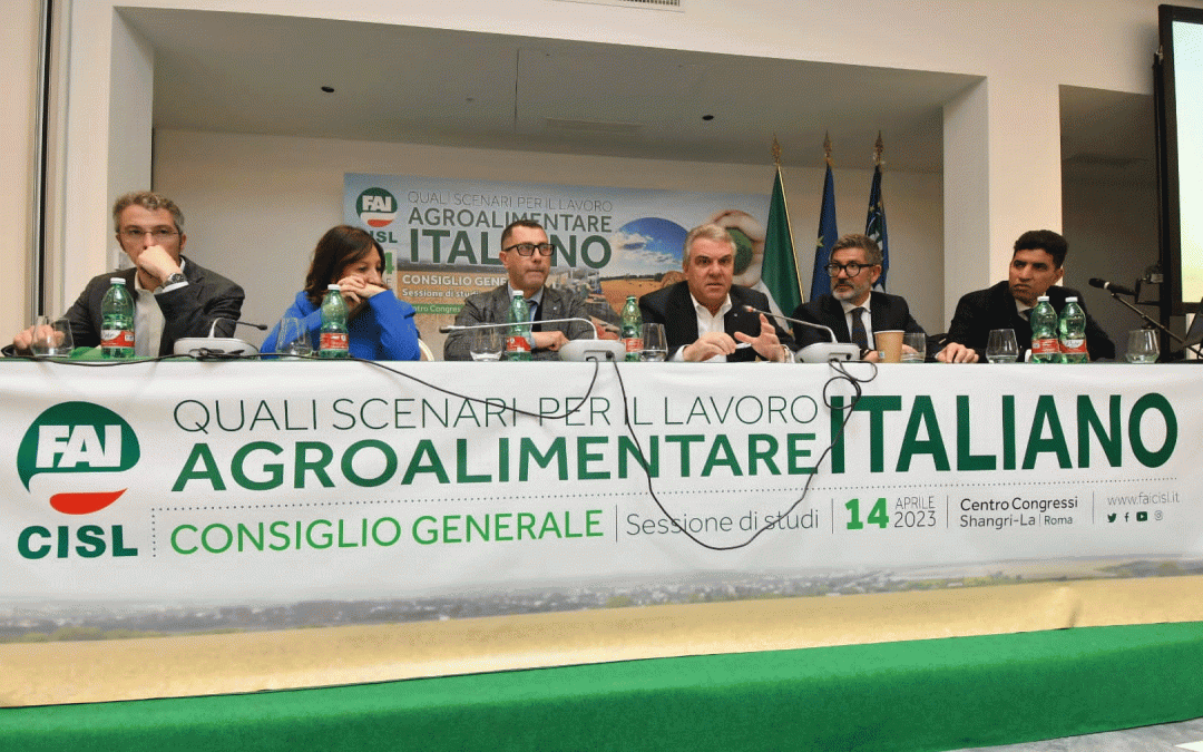 Agroalimentare. Sbarra al Consiglio generale Fai Cisl: “La sfida ora è rendere il lavoro nel settore sempre più qualificato, attuando i contratti, spingendo per redditi più dignitosi e più sicurezza”