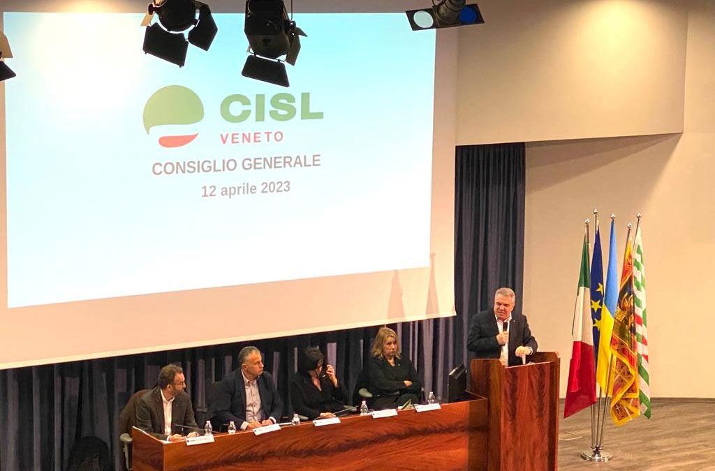 Def. Sbarra al Consiglio generale della Cisl Veneto: “Bene le risorse sul taglio del cuneo fiscale ma serve uno scatto espansivo”