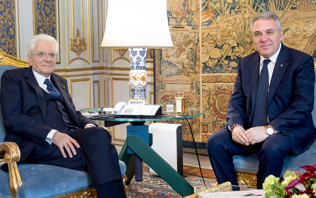 Quirinale. Il Presidente Mattarella ha ricevuto il segretario generale della  Cisl Sbarra   