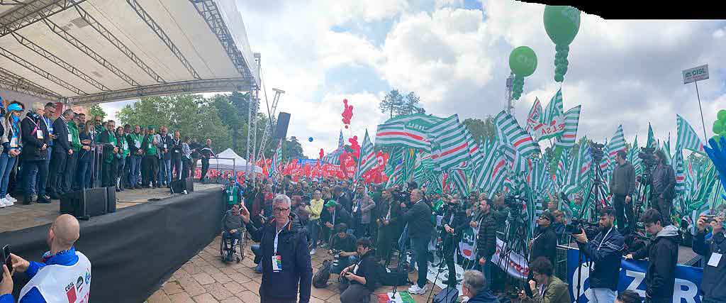 Manifestazione Cgil Cisl Uil a Milano. Fumarola: “Servono risposte concrete e immediate. Confronto strutturato con il Governo per riforme e politiche di coesione e di sviluppo”