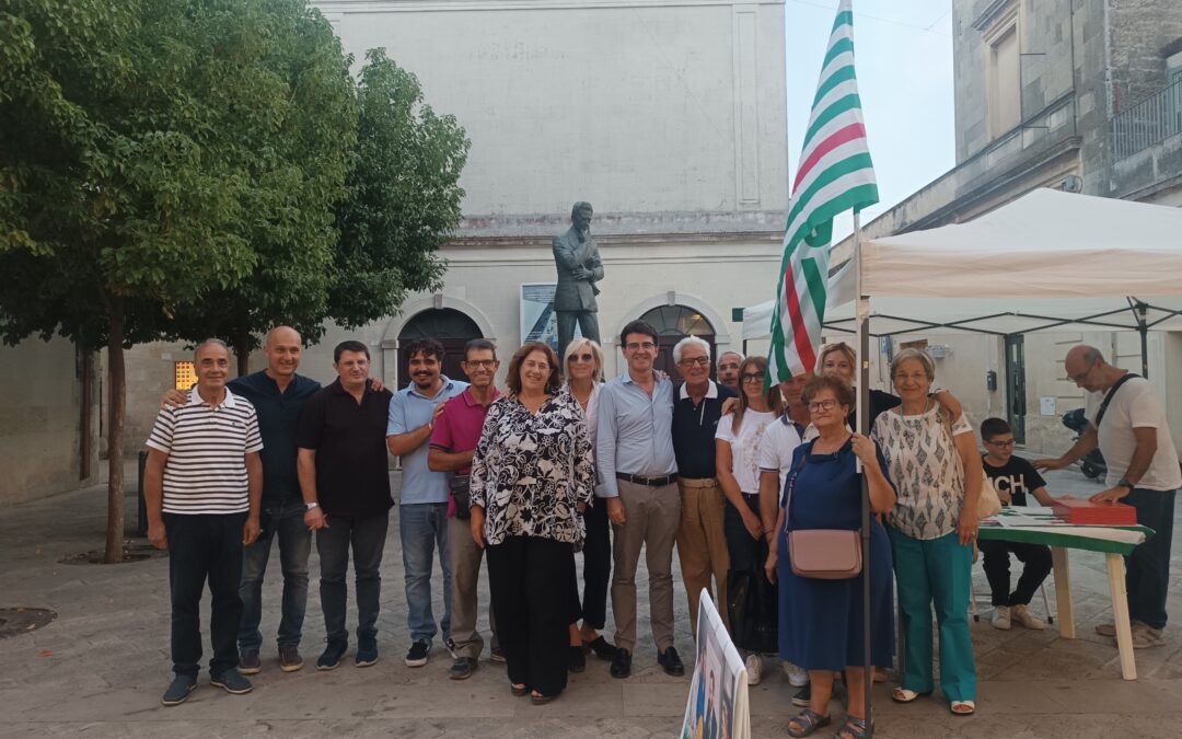 Puglia. La Settimana della Partecipazione, 5 giorni 5 piazze a MAGLIE. L’iniziativa della Cisl di Lecce a sostegno della Proposta di Legge di iniziativa popolare su Lavoro e Partecipazione.