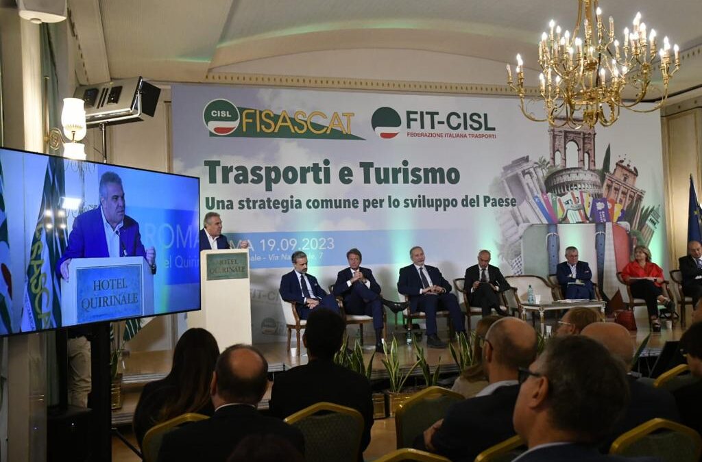 Lavoro. Sbarra al Convegno di Fit e Fisascat: “Turismo e trasporti costellazione da mettere a sistema”