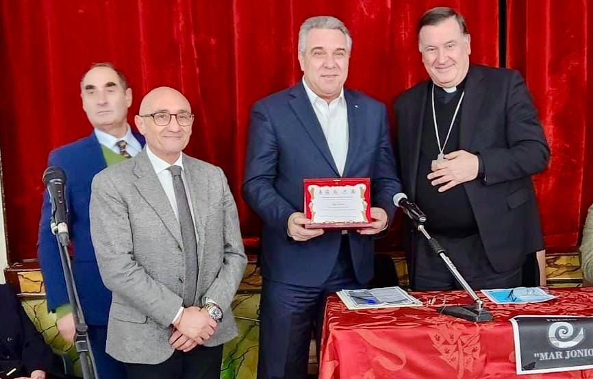 Mezzogiorno. Al leader Cisl Luigi Sbarra il Premio “Mar Jonio Inverno” per il suo impegno a favore dello sviluppo del territorio, del lavoro e della sua dignità