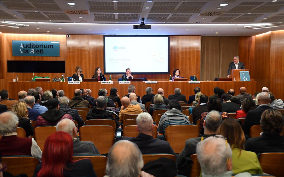 Salari. Sbarra al Consiglio generale Cisl Lazio: “Rinnovare tutti i contratti e ridurre la pressione fiscale a livello nazionale e regionale”
