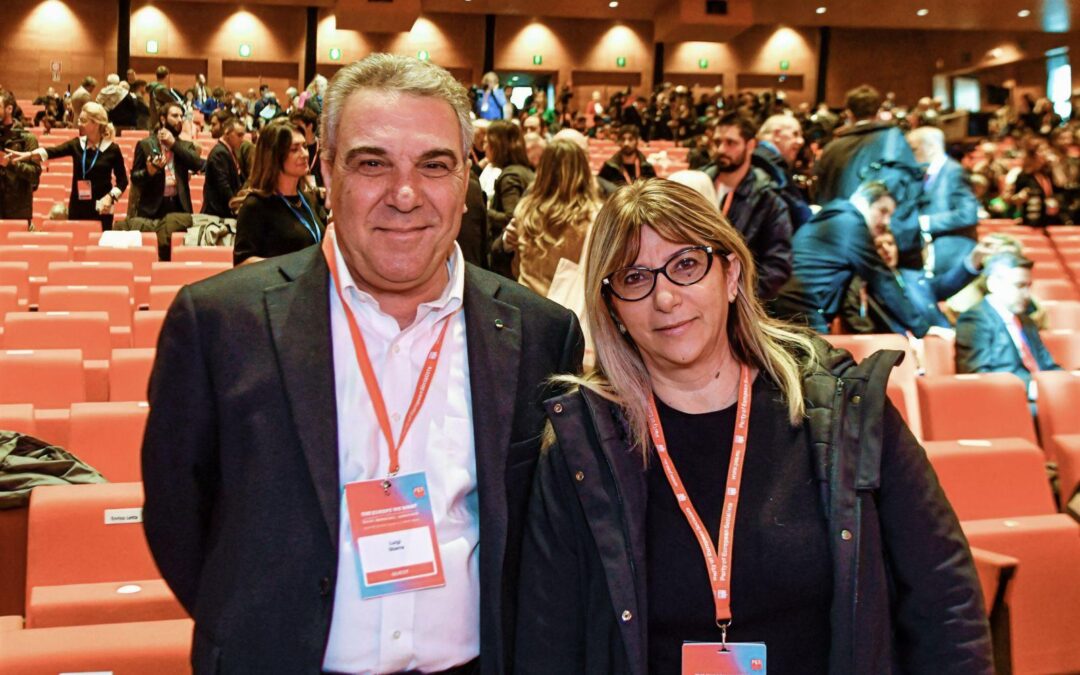 Pse. Sbarra presente a Roma al Congresso Europeo