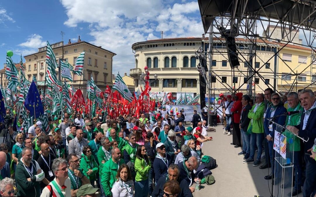 Primo Maggio a Monfalcone. Sbarra: “Il lavoro e’ il fondamento della nostra Repubblica. Sicurezza, battaglia di civiltà”