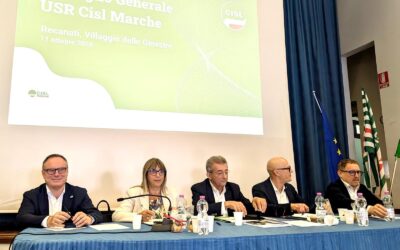 Lavoro. Fumarola al Consiglio generale Cisl Marche: “Serve contratto sociale tra istituzioni, imprese e sindacati per affrontare con equità tema della crescita”