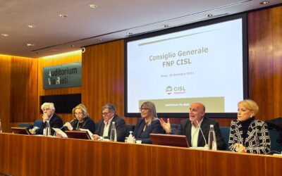 Pensionati. Fumarola al Consiglio generale della Fnp Cisl:“Il Paese e l’Europa hanno bisogno di un nuovo Contratto Sociale, un’intesa che contempli anche un patto tra generazioni