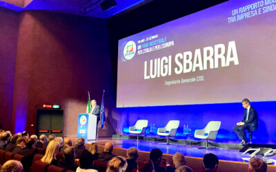 Lavoro. Sbarra: “Piano industriale tema cruciale per l’Italia e l’Europa. Partecipazione per riconoscere il protagonismo del lavoro”