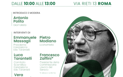 Lavoro. Domani a Roma convegno in memoria di Ezio Tarantelli a 40 anni dall’uccisione. Ci saranno Calderone, Massagli, Negri, Modiano. Concluderà la leader Cisl Daniela Fumarola