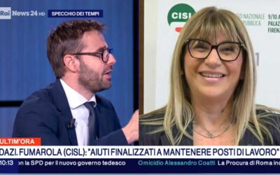 Dazi. Fumarola: “Dobbiamo monitorare la situazione affinchè nessun posto di lavoro sia messo in discussione”