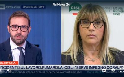 Morti sul lavoro. Fumarola: “Serve un patto per la sicurezza ed un impegno corale da parte di tutti. Non c’è bacchetta magica”