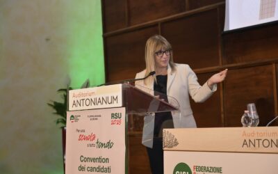 Scuola. Fumarola a convention candidati Rsu 2025: “Rinnovare tutti i contratti pubblici per elevare i salari. Rinnovo Rsu esercizio vitale di democrazia”