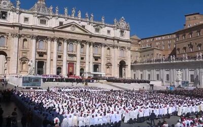 Papa Francesco. I leader Cgil Cisl Uil in piazza San Pietro ai funerali del Santo Padre