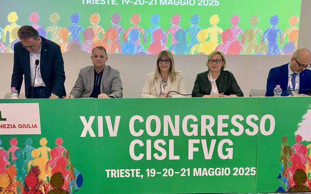 Lavoro. Fumarola al Congresso della Cisl Friuli Venezia Giulia: “Glaciazione demografica si combatte con occupazione, salari adeguati, formazione, politiche attive, partecipazione dei lavoratori”