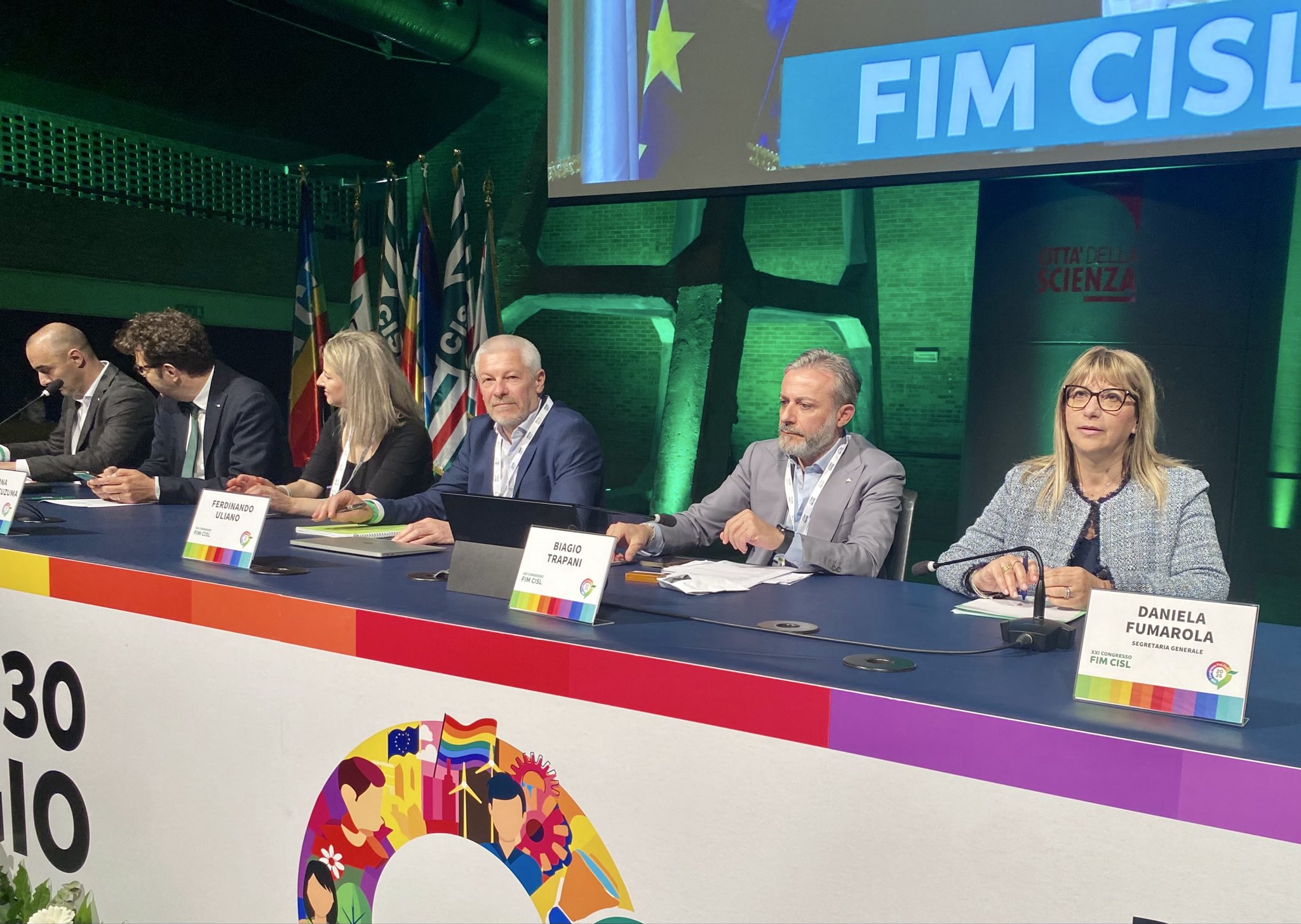 Congresso Fim Cisl per Banner