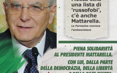 La Cisl esprime solidarietà al Presidente Mattarella per l’attacco inaccettabile della Federazione Russa