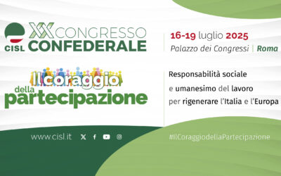 Sindacato. XX Congresso Cisl: Domani la replica della Segretaria Generale Daniela Fumarola e l’elezione dei nuovi organismi