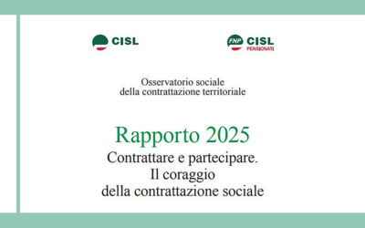 Osservatorio Sociale della contrattazione territoriale. Rapporto 2025: “Contrattare e partecipare. Il coraggio della contrattazione sociale”