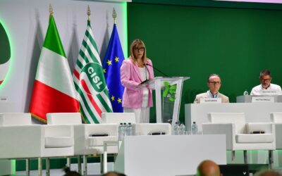 XX Congresso Cisl. Tavola rotonda ‘Europa anno zero: la sfida dell’integrazione per governare le transizioni e difendere la democrazia’. Fumarola: “Lavoro, coesione, pace: ecco l’ Europa forte, giusta, unita che serve ai lavoratori”