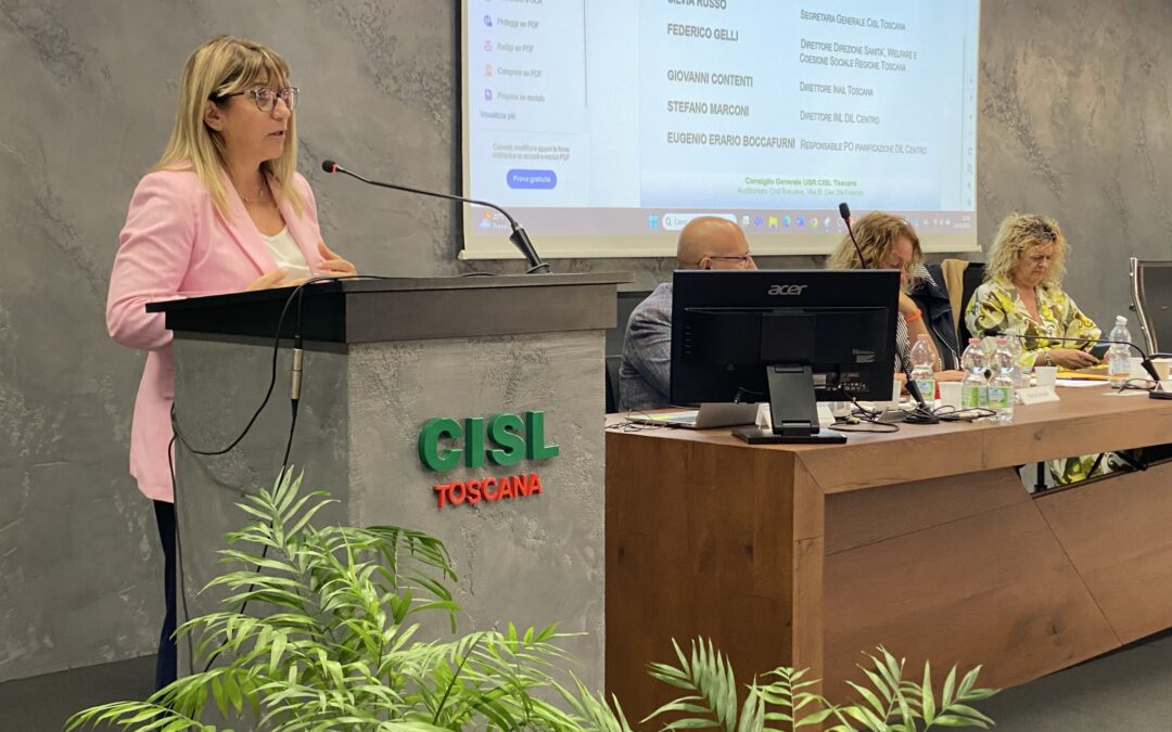Manovra. Fumarola al Consiglio Generale della Cisl Toscana: “Occorre dare una risposta compiuta al ceto medio. Detassare le tredicesime e recuperare il fiscal drug”