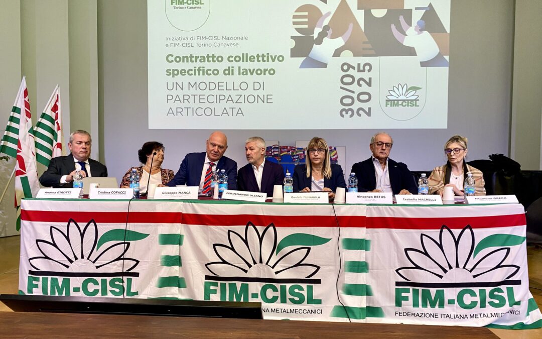 Stellantis. Fumarola all’iniziativa della Fim Cisl a Torino: “Contratto e partecipazione chiave per tutelare lavoratori e rilanciare il sistema industriale”