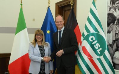 Lavoro. Fumarola incontra l’ambasciatore della Repubblica federale di Germania in Italia: «Italia e Germania condividono un rapporto solido, fatto di legami storici, economici, politici e sindacali»