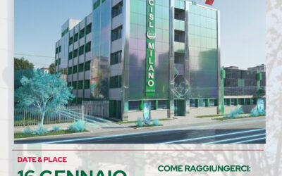 Sindacato. Venerdì 16 Fumarola, Sala, Monsignor Delpini a inaugurazione nuova sede Cisl Milano Metropoli