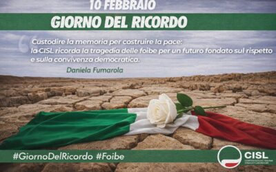Foibe. Fumarola: «Ricordare la tragedia non è solo un atto di giustizia ma un impegno morale nel riaffermare i valori della dignità umana e della libertà»