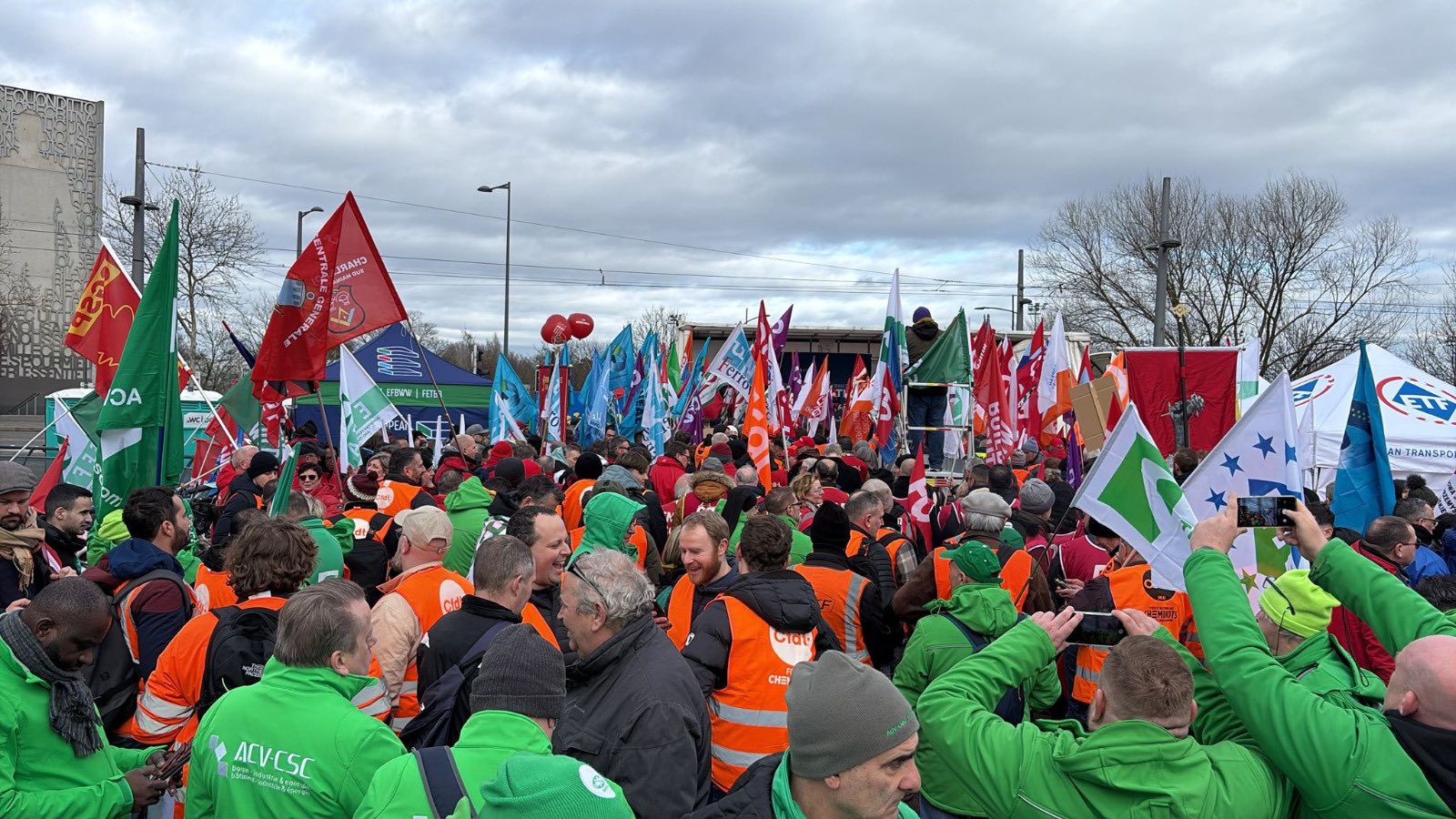 Manifestazione Strasburgo